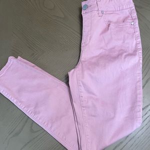Seven 7 high rise skinny in pink, great condition